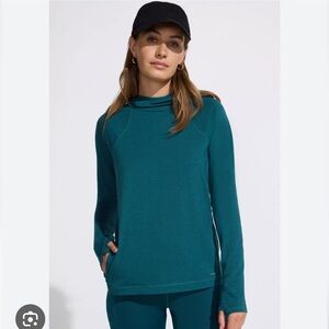 Mondetta Performance Soft Stretch High Neck Hoodie - Small